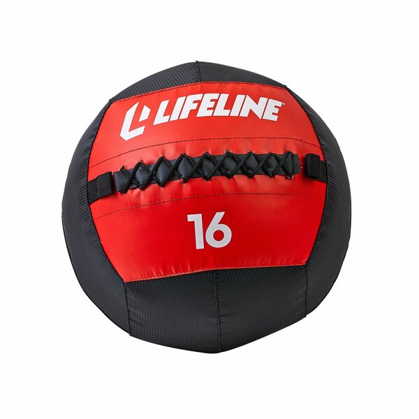 Lifeline Fitness Fitness Wall Ball, 16lbs LLWB-16